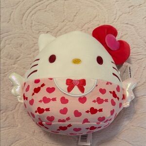 Hello Kitty Plush with Red and Pink Hearts